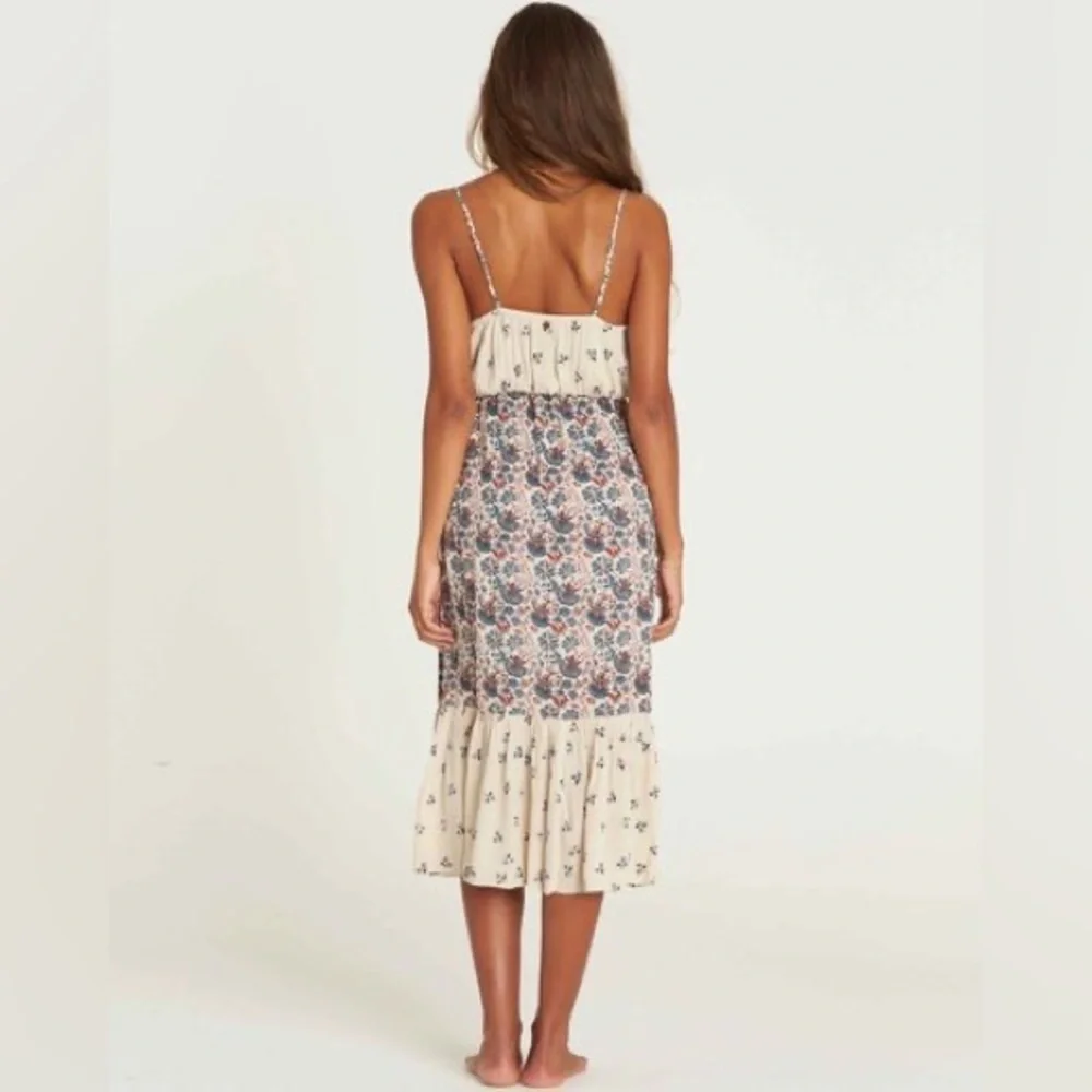 Billabong Meadow Dew Midi Dress 👗 Size Small - Picture 3 of 7